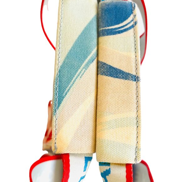 Chanel Bag Cc Surf Mini Beach Blue Canvas Tote - Picture 8 of 11